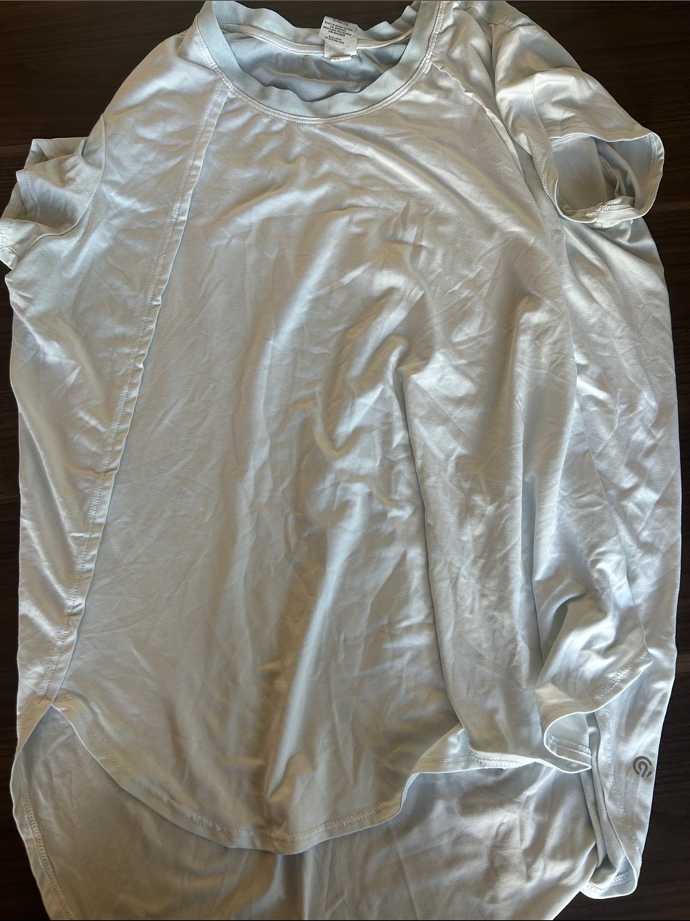 Champion White Short Sleeve Tee